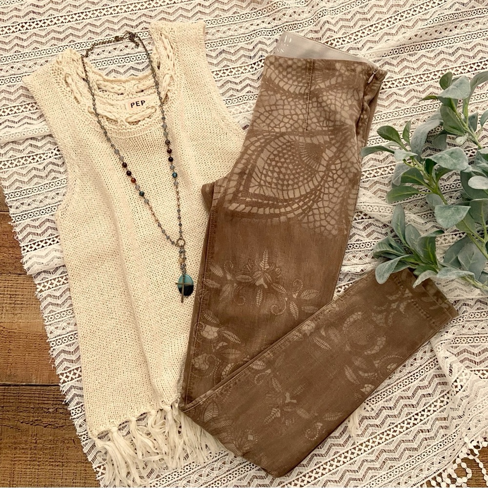 Floral Leggings, Soft, Comfortable + Beautiful - Picture 2 of 11